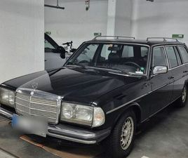 MERCEDES CLASSE E STATION WAGON 230 TE MERCEDES-BENZ W123/S123 - 230 TE, KOMBI, SCHWARZ, H-KENNZ.