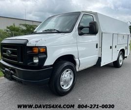 FORD E350 2011 FORD E-350 KNAPHEIDE UTILITY WORK BODY KUV STYLE VAN