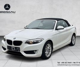 BMW 218 I CABRIO AUTOMATIK ADVANTAGE