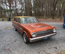 1963 FORD FALCON R134A A/C, MONSTER OD TRANS, DISC BRAKES