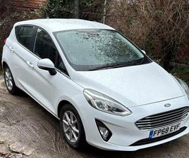 2018 FORD FIESTA 1.1 ZETEC 5DR HATCHBACK PETROL MANUAL