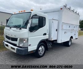 2014 MITSUBISHI FUSO CANTER FE125 DUONIC UTILITY WORK TRUCK