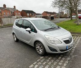 VAUXHALL MERIVA 2012 VAUXHALL MERIVA 1.4 PETROL ACTIVE