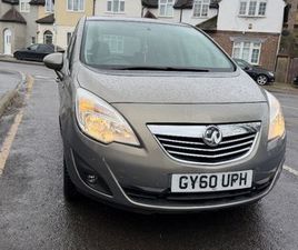 VAUXHALL, MERIVA, MPV, 2011, MANUAL, 1398 (CC), 5 DOORS