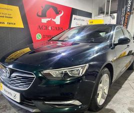 VAUXHALL INSIGNIA 2017 VAUXHALL INSIGNIA 2.0 TURBO D BLUEINJECTION TECH LINE NAV GRAND SPORT EURO 6 (START/STOP) 5DR HATCH...