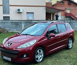 PEUGEOT 207 SW 1,6 HDI, PANORAMA + TULE I NOSAČI, 2010 GOD.