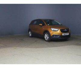 VAUXHALL CROSSLAND X 2018 VAUXHALL CROSSLAND X 1.2 SE SUV 5DR PETROL MANUAL EURO 6 (81 PS) PETROL