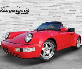 PORSCHE 911 CABRIOLET 964 CARRERA 2 1993 PORSCHE 911 / 964 CARRERA - 911 CARRERA 2 CABRIO TURBO LOOK