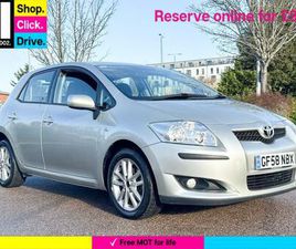 2009 TOYOTA AURIS 1.6 TR HATCHBACK 5DR PETROL MULTIMODE (161 G/KM, 124 BHP) HATCHBACK PETROL AUTO...
