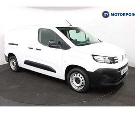 2025 PEUGEOT PARTNER 1.5 BLUEHDI 100 PROFESSIONAL VAN PANEL VAN DIESEL MANUAL