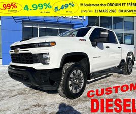 DIESEL / CUSTUM Z71 / CREW CAB / 3.99% D'INTE