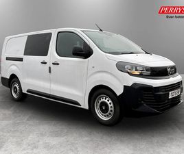 VAUXHALL VIVARO 2.2 TURBO D 150 PRIME H1 DOUBLE CAB