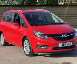 VAUXHALL ZAFIRA TOURER 1.4I TURBO SRI NAV MPV 5DR PETROL AUTO EURO 6 (140 PS) MPV 2017, 50000 MILES, £9995 - 33146494 - EXCHANGEANDMART.CO.UK