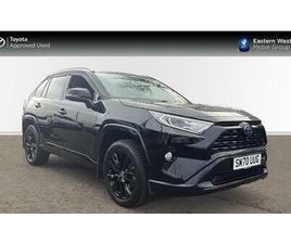 TOYOTA RAV4 TOYOTA RAV4 BLACK EDITION SUV'S 2.5 VVT-H BLACK EDITION CVT EURO 6 (START/STOP) 5DR