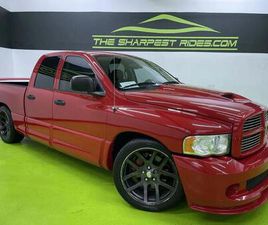 USED 2005 DODGE RAM 1500 SRT-10 QUAD CAB