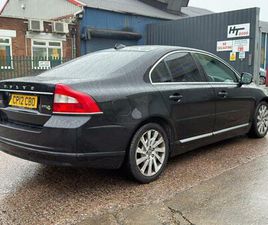 2012 VOLVO S80 DRIVE [115] SE LUX 4DR [START STOP] SALOON DIESEL MANUAL
