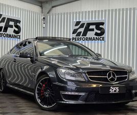 2012 MERCEDES-BENZ C-CLASS 6.3 C63 AMG EDITION 125 (457BHP) COUPE 2D