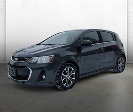 2017 CHEVROLET SONIC * LT RS * 8 ROUES * DÉMARREUR * BAS KILO * TOIT