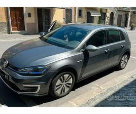 VW GOLF E-GOLF 136CV FULL OPT GARANZIA PDC