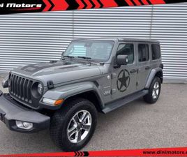 WRANGLER 3ª SERIE UNLIMITED 2.2 MJT II 4X4 4WD SAHARA GANCIO TRAINO