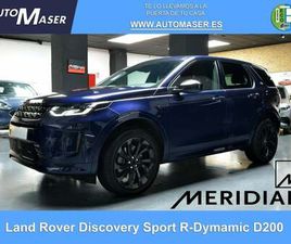 LAND ROVER DISCOVERY SPORT TD4 LAND-ROVER DISCOVERY SPORT 2.0D TD4 MHEV R-DYNAMIC SE AWD AUTO 204