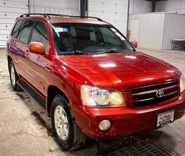 TOYOTA HIGHLANDER USED 2002 TOYOTA HIGHLANDER LIMITED