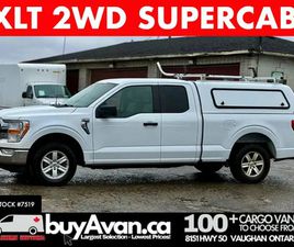FORD CARGO 2022 FORD F-150 XLT SUPER CAB + CARGO CAP W/RACKS