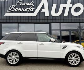 LAND-ROVER RANGE ROVER SPORT HSE 3.0 SDV6 306 CH / IMMAT. FRANCE / SIÈGES CHAUFFANTS