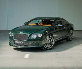 BENTLEY CONTINENTAL GT SPEED W12