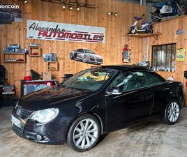 VOLKSWAGEN EOS VOLKSWAGEN EOS ( CABRIOLET) 2.0 TFSI 200 CV CARAT / 164 174 KILOMÈTRES / XENON / CUIR / GPS / SON DYNAUDIO