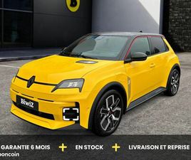 RENAULT R 5 E-TECH ELECTRIC 120 CH 40KWH AUTONOMIE-URBAINE TECHNO BVA /SYSTÈME AUDIO PREMIUM HARM...