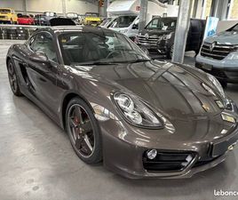 PORSCHE CAYMAN 981 S 3.4 I PDK 325 CH SPORT DESIGN + PASM + BOSE + CAMÉRA