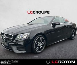 MERCEDES-BENZ CLASSE E CABRIOLET 220 D 194CH AMG LINE 9G-TRONIC