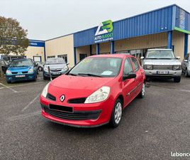 RENAULT CLIO 3 1,2 16V 75 CHX AUTHENTIQUE ATTELAGE, FERMETURE CENTRAL,VITRE ELEC,CT OK,KIT DISTRI+POMPE A EAU NEUF,GARANTIE 3 MOIS,REPRI POSS