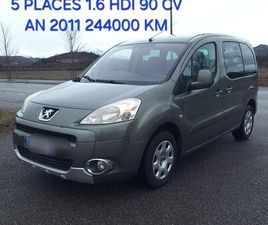 PEUGEOT PARTNER TEPEE LOISIRS 1.6 HDI 16V 90 CV