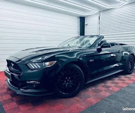 FORD MUSTANG CABRIOLET 5.0 V8 421CH GT / SUIVI FORD - CARPLAY SYNC 3 - CLAPETS