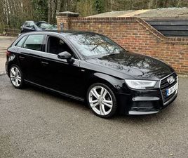 2017 AUDI A3 1.5 TFSI S LINE SPORTBACK 5D