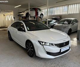 RARE - PEUGEOT 508 2.0 HDI 160 CH GT-LINE EAT8 - VISION NOC. - CUIR MASSANT - TOIT OUVR. - GARANTIE 12 MOIS - LIVRAISON POSSIBLE