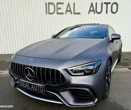MERCEDES AMG GT 4 PORTES GT 63 AMG MERCEDES AMG GT 63S 4.0 V8 4MATIC + SPEEDSHIFT COUPE 4 PORTES TVA FREIN CERAMIQUE 61.425KM