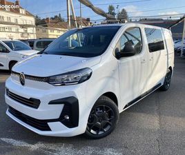 CITROEN JUMPY CITROEN JUMPY III (2) CABINE APPROFONDIE M 2.0 BLUEHDI 180 S&S EAT8 ATTELAGE / PACK CONNECTIVITE + CAMERA