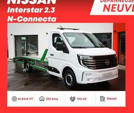 NISSAN INTERSTAR N-CONNECTA 2.3 DCI 150CH PORTE VOITURE NEUF
