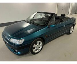 PEUGEOT 306 2.0 CABRIOLET EXPERTISÉE VÉTÉRAN 12.2025