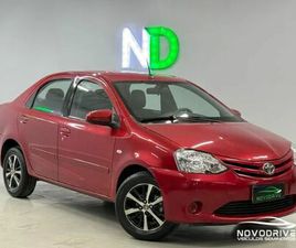 TOYOTA ETIOS XS SEDAN 1.5 FLEX 16V 4P AUT.