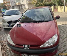 SAHIBINDEN PEUGEOT 206 1.4 HDI FELINE 2008 MODEL TEKIRDAĞ 241.000 KM KIRMIZI - 37423519 | ARABAM.COM