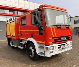MAȘINA DE POMPIERI IVECO, 3000 L, ECHIPATA ȘI ÎNMATRICULATĂ TARGU JIU