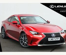 LEXUS RC RC300H 2.5 300H F SPORT E-CVT EURO 6 (START/STOP) 2DR