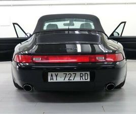 PORSCHE 911 CABRIOLET 993 CARRERA 911 (993) 911 CARRERA CAT CABRIOLET