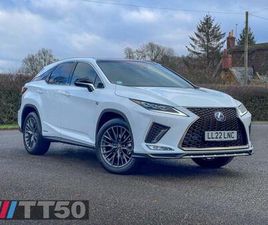 LEXUS RX RX 450H 3.5 450H V6 F SPORT E-CVT 4WD EURO 6 (START/STOP) 5DR