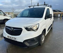 VAUXHALL COMBO 2020 VAUXHALL COMBO 1.5CDTI EDITION 2000 (100PS)(EU6D-T)