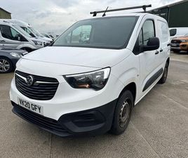 VAUXHALL COMBO 2020 VAUXHALL COMBO 1.5CDTI EDITION 2000 (100PS)(EU6D-T)